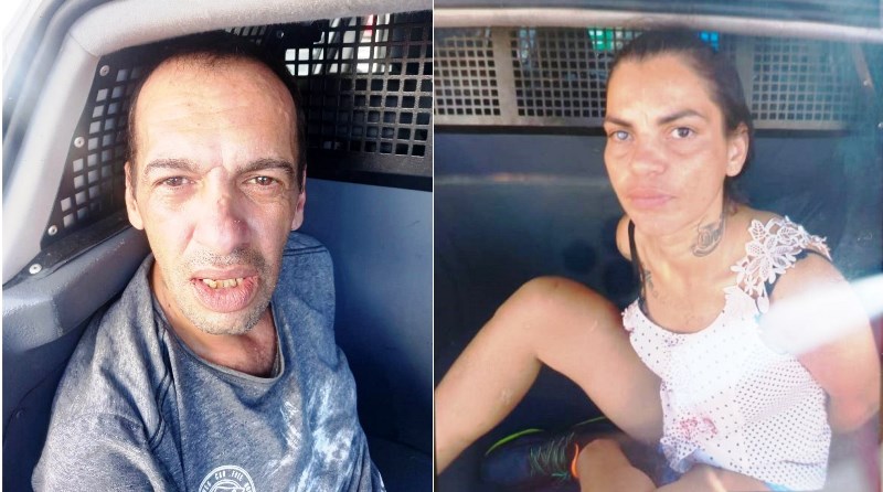 Casal furta loja, ameaça gerente, mas é preso pela PM em SC