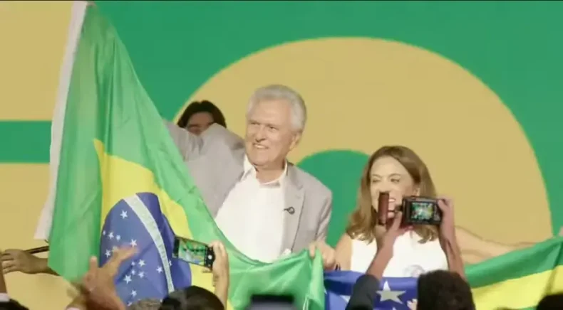 Sem Gusttavo Lima, Caiado lança pré-candidatura a presidência da República
