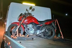 GM apreende motocicleta com quase R$ 300 mil de débitos