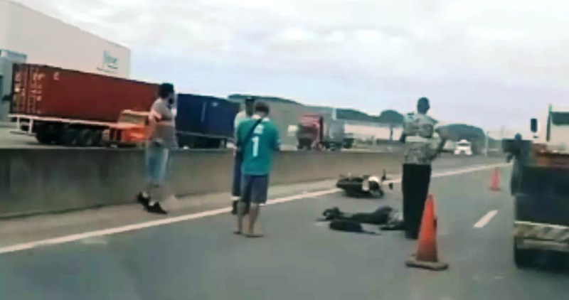 Imigrante haitiano morre em acidente de moto em SC