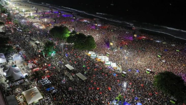 Show de Lady Gaga atrai 2,1 milhões de pessoas para RJ