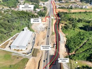 BR-470 tem alteração no trânsito por seis meses; saiba o trecho