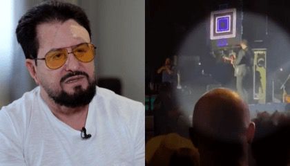 “Apaguei”, diz Marrone ao falar sobre queda do palco
