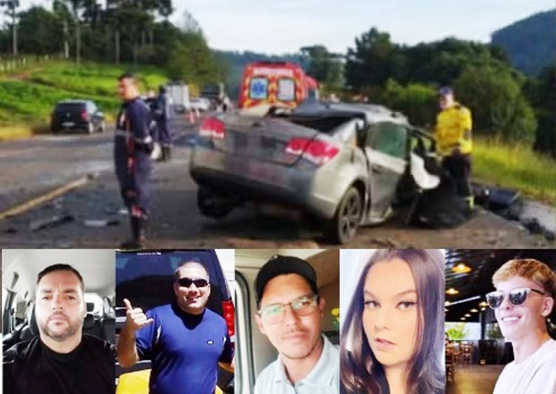 Rodovias catarinenses registram cinco mortes nas últimas 24 horas