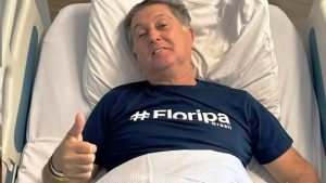 Topázio recebe alta hospitalar mas segue em repouso