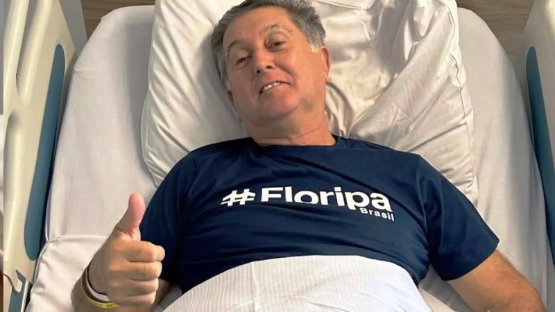 Topázio recebe alta hospitalar mas segue em repouso