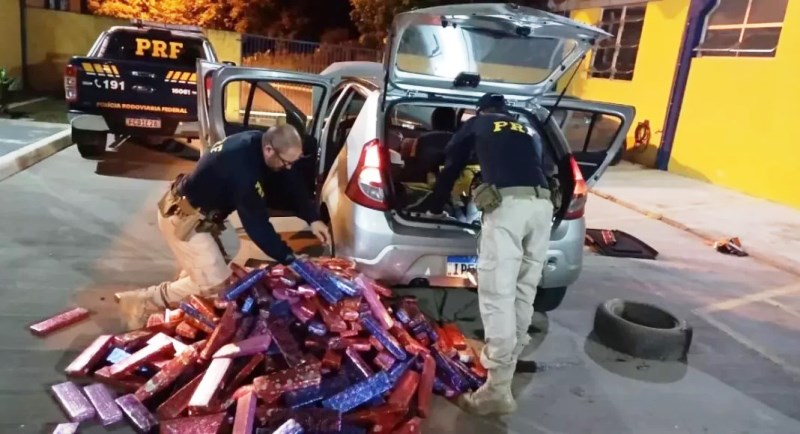 Justiça condena traficante preso ao trazer 231 quilos de maconha para SC