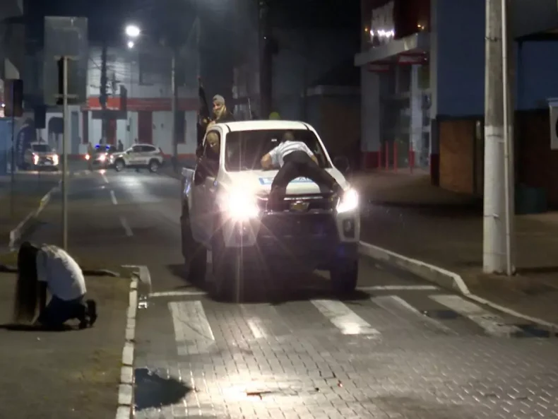 Simulado de assalto a banco mobiliza forças de segurança no interior do Estado