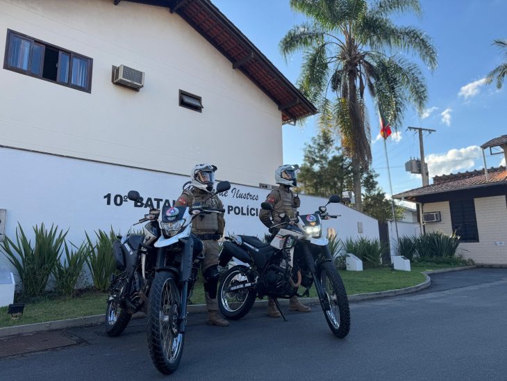 Polícia Militar implementa motos para policiamento na região central