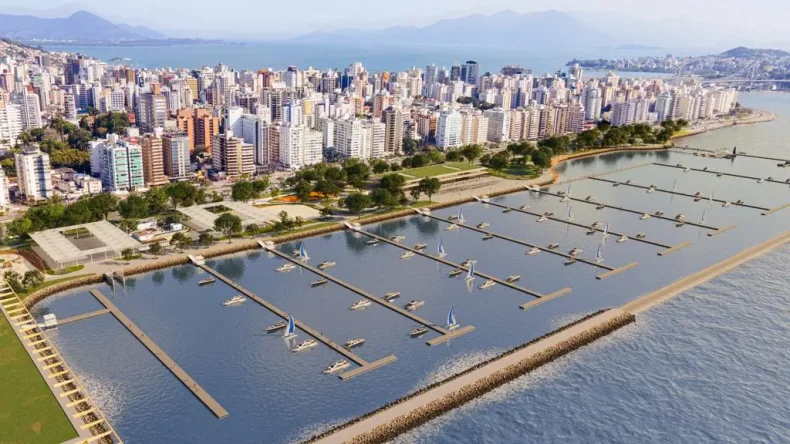 Obras da Marina da Beira-Mar Norte começam em Florianópolis