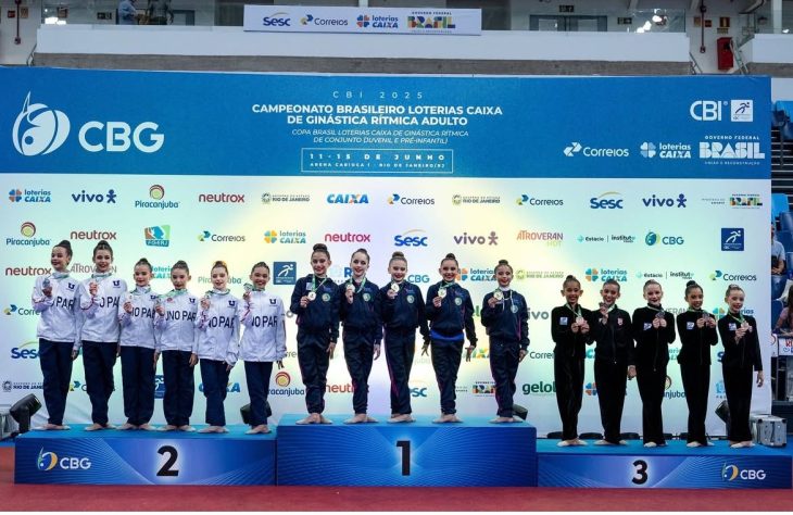 Vídeo: ginastas de Brusque conquistam ouro em campeonato nacional