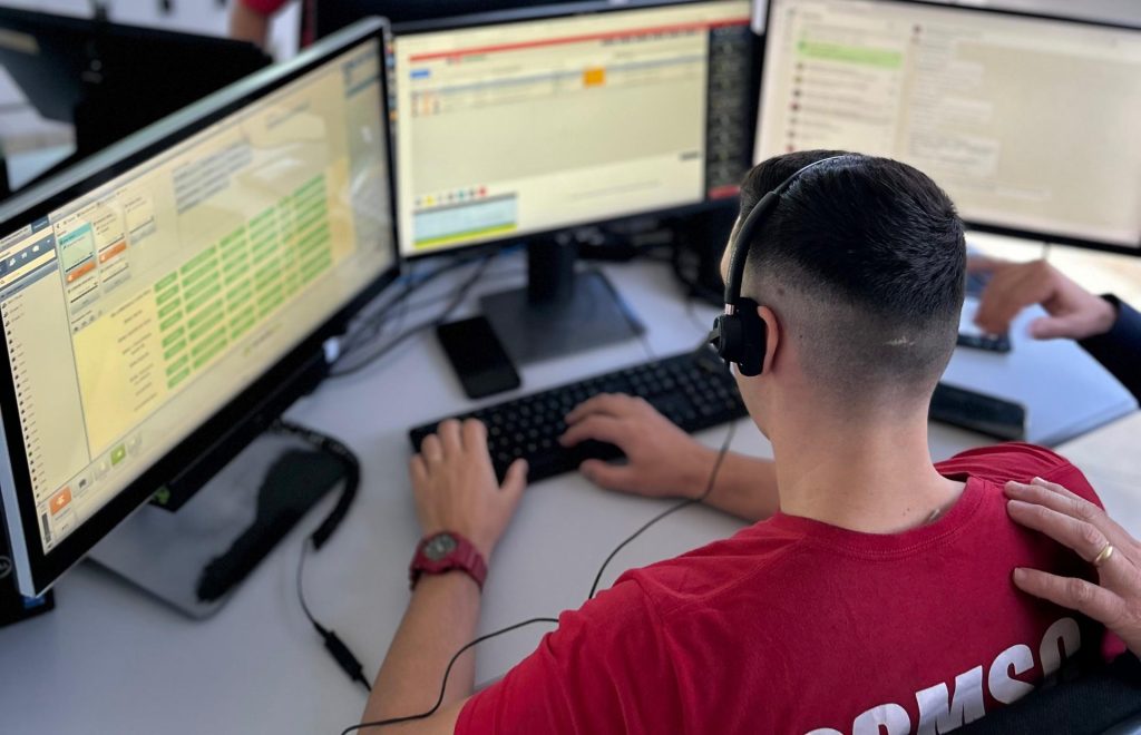 Central de Emergência dos bombeiros volta a operar em Blumenau