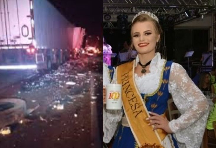 Quem é a princesa de festa germânica de SC que morreu em acidente em SP