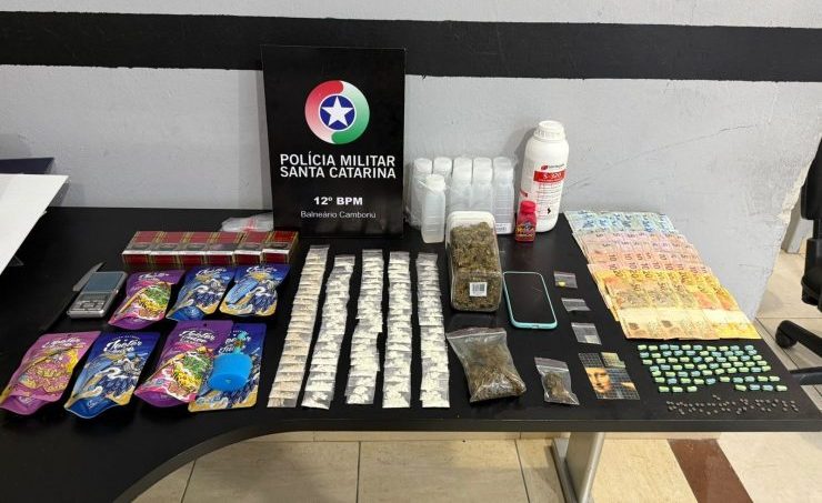Loja de açaí era usada como fachada para o tráfico de drogas