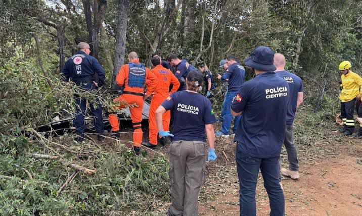 Queda do balão: Polícia encontra extintor de incêndio e faz reconstituição do acidente