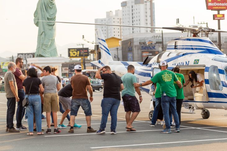 Havan abre inscrições para passeios de helicóptero gratuitos