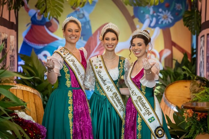 Estão abertas as inscrições para a realeza da 41ª Oktoberfest Blumenau