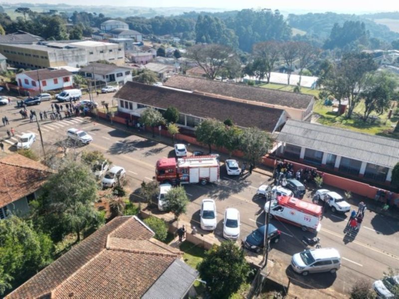 Ataque em escola: Polícia conclui que adolescente agiu sozinho
