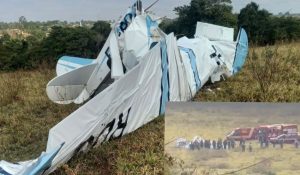 Avião de pequeno porte cai e mata duas pessoas; veja detalhes