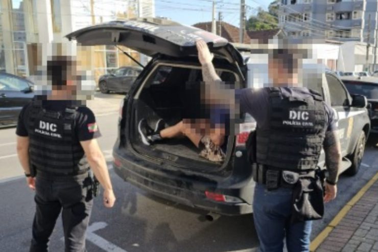 Foragido de Rondônia por homicídio é preso no Vale do Itajaí