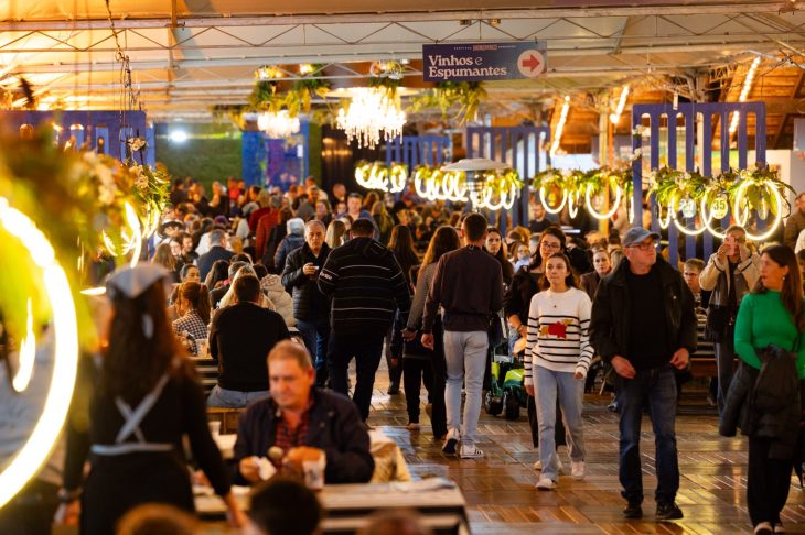 Cresce o número de visitantes no Festival Gastronômico de Pomerode