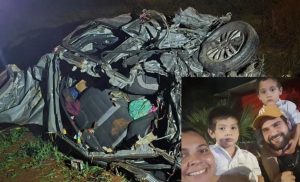 Família moradora de SC morre em grave acidente no Paraná