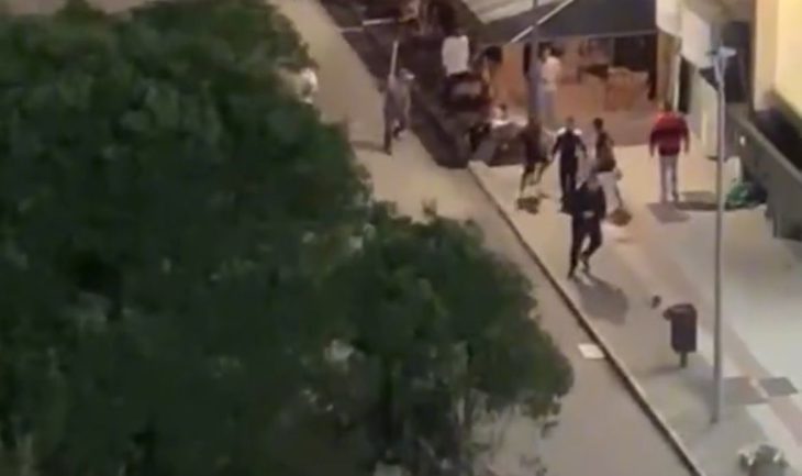 Vídeo: briga generalizada causa tumulto e mobiliza a PM