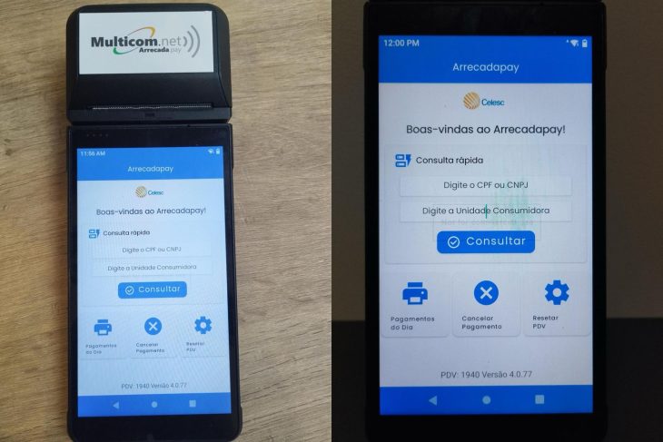 Celesc libera pagamento das contas com cartão em três cidades