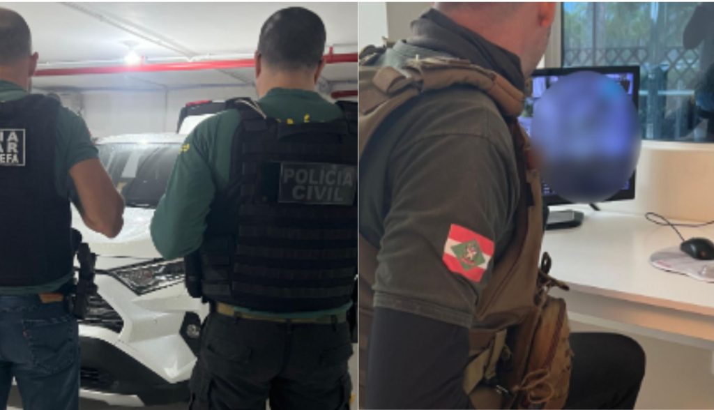 Operação contra assassinato no RJ cumpre mandados em SC