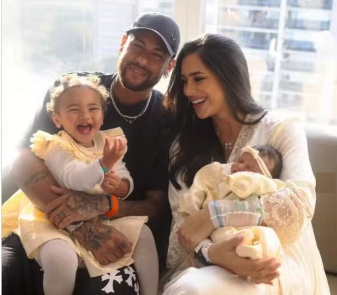Nasce a segunda filha de Neymar com a influencer Bruna Biancardi