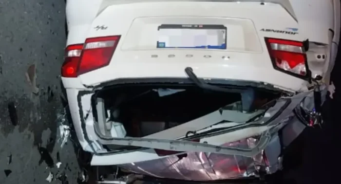 Alto Vale teve acidente com ônibus e morte em capotamento