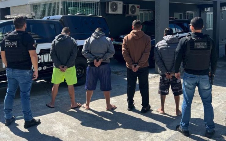 Quatro pessoas são presas após homicídio por aluguel atrasado