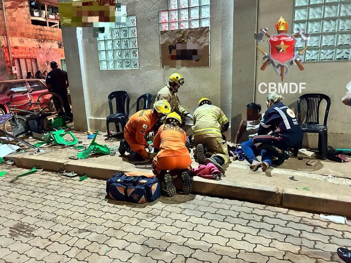 Motorista sem CNH atropela grupo de crianças em frente a igreja