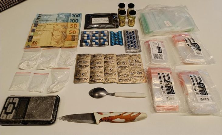 Operação apreende drogas, anabolizantes e remédios falsos em SC