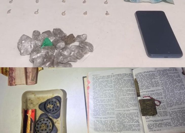 Após denúncia, homem de 19 anos é preso por tráfico de drogas