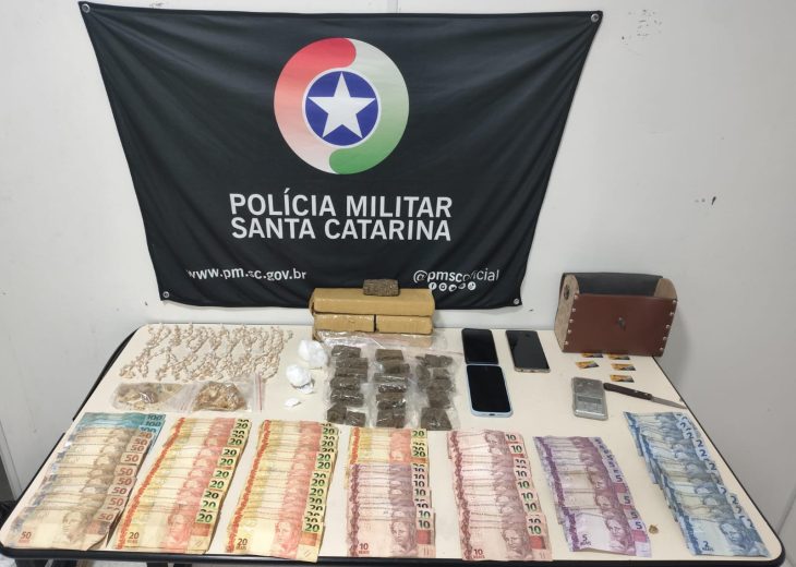 Polícia desarticula esquema de tráfico e prende criminosos após denúncia de violência doméstica