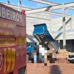 Trabalhador morre atropelado por caminhão durante manobra