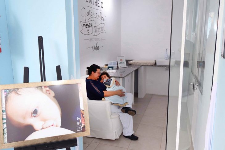 Creche de Blumenau ganha sala de apoio à amamentação