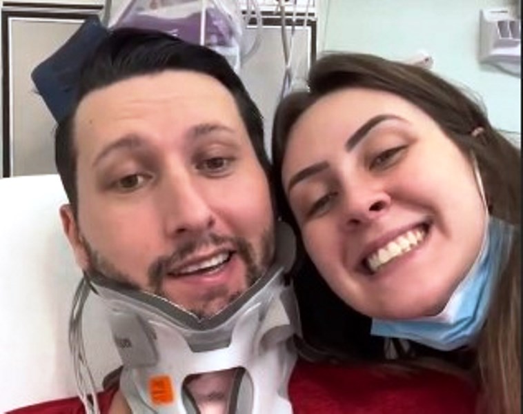 Catarinense que perdeu a memória em acidente nos EUA compartilha rotina no Instagram