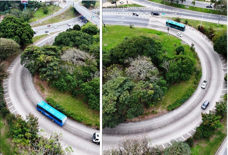 “Curva do Óleo” ganha câmeras de vigilância no acesso às pontes em Florianópolis