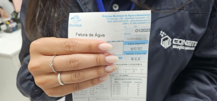 Inadimplência na fatura de água pode levar nome para o Serasa