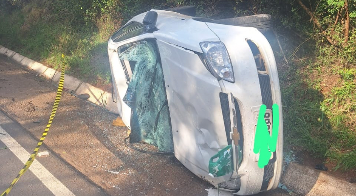 Motorista atropela trabalhadores na SC-355 e deixa um jovem morto