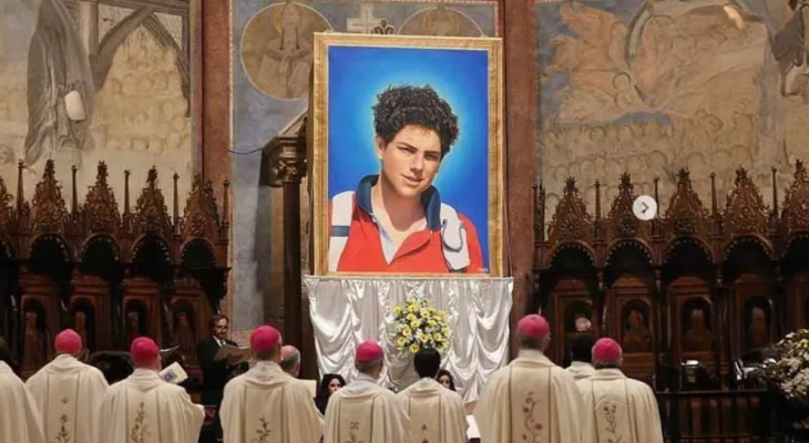 Padroeiro da internet, Acutis Carlo Acutis é canonizado no Vaticano