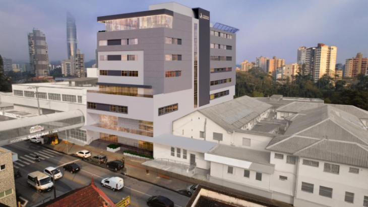 Hospital de Blumenau irá ganhar 132 leitos com obra de expansão