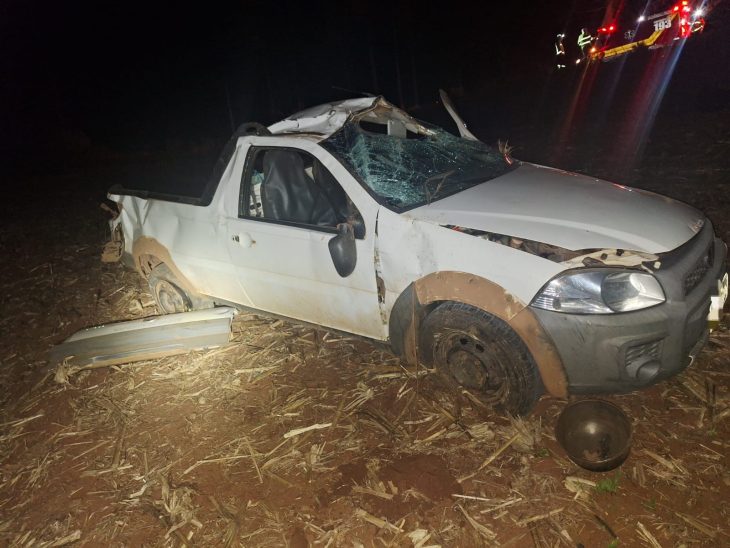 Idoso perde o controle do veículo e morre em grave acidente na SC-305