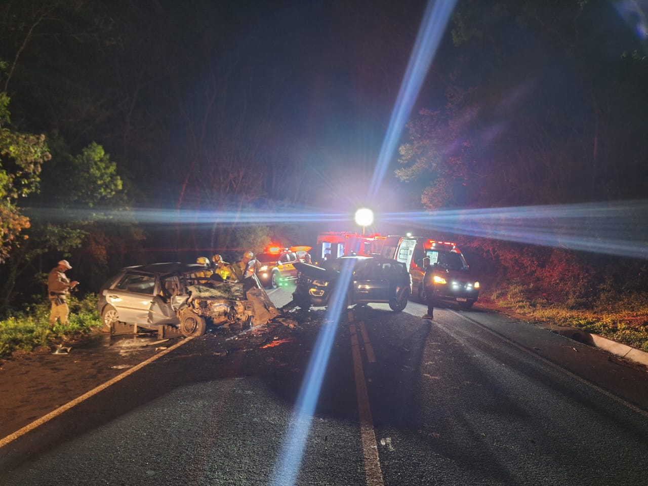 Motorista não habilitado morre em colisão frontal na SC-453