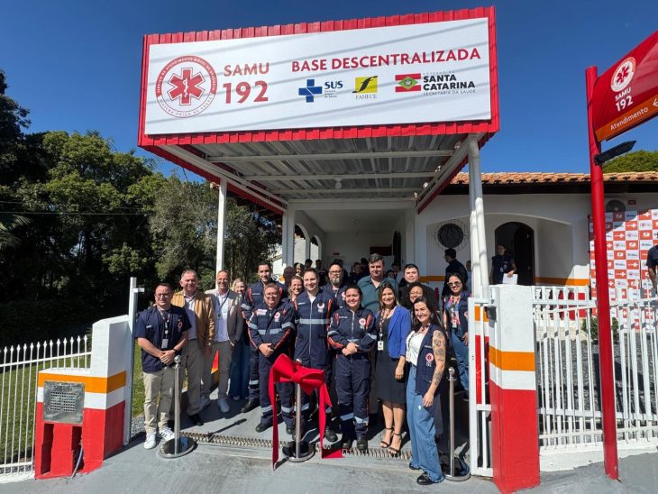 Rio do Sul ganha nova base de atendimento do SAMU