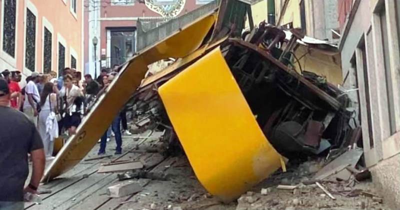 Acidente com bondinho deixa 15 mortos e 20 feridos em Portugal