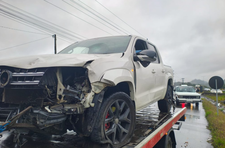 Motociclista morre em colisão com caminhonete na BR-280