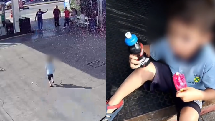 Vídeo: criança de 4 anos foge de escolinha para tomar sorvete